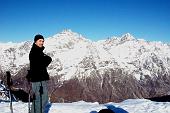 Scialpinistica da Lizzola salita a Cima dell'Asta con discesa sostando al Rifugio Mirtillo il 16 dicembre 2009  -  FOTOGALLERY